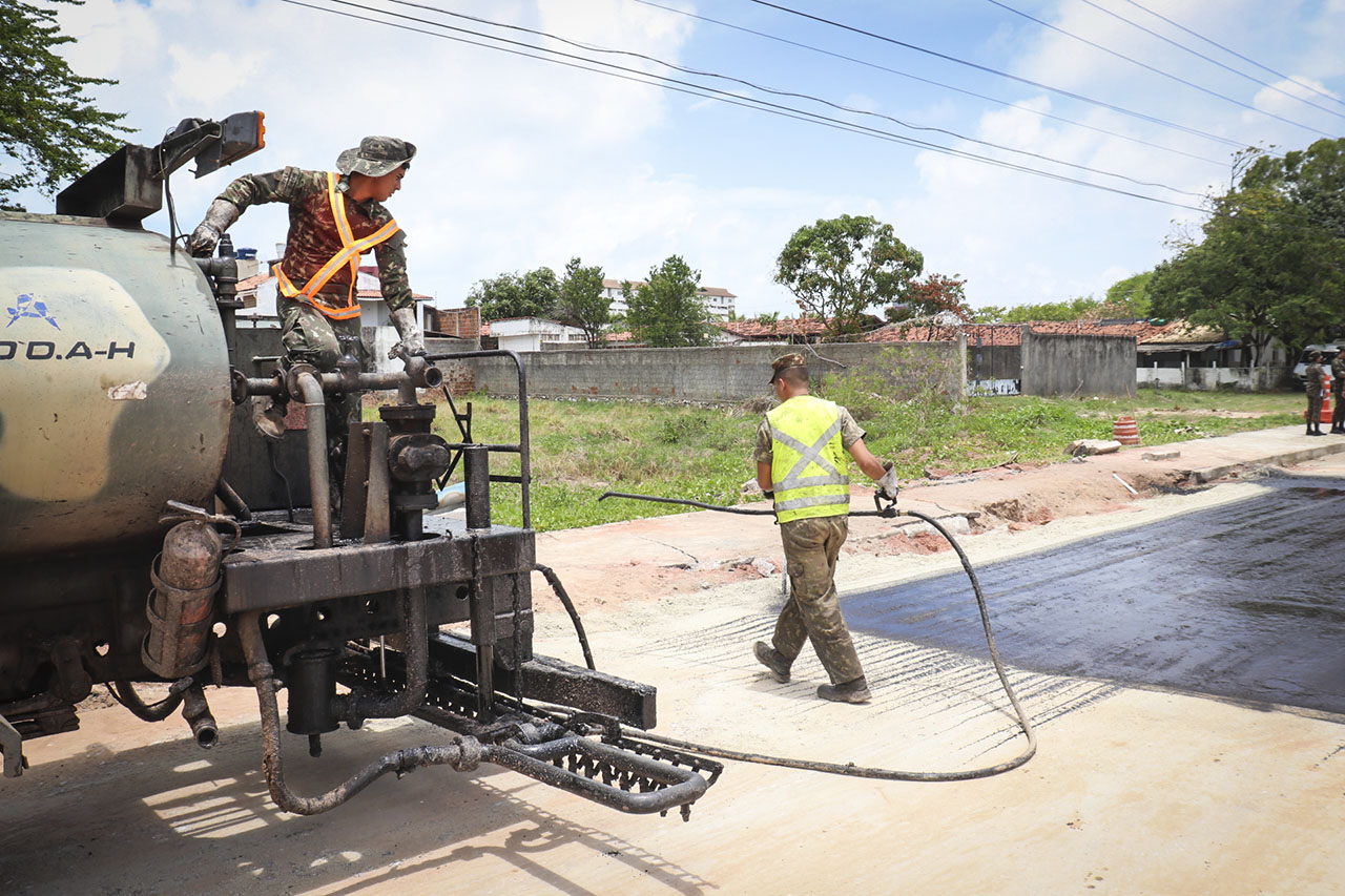 Exército retoma obras de ampliação da BR-230 entre Cabedelo e João Pessoa e  planeja concluir serviços até outubro